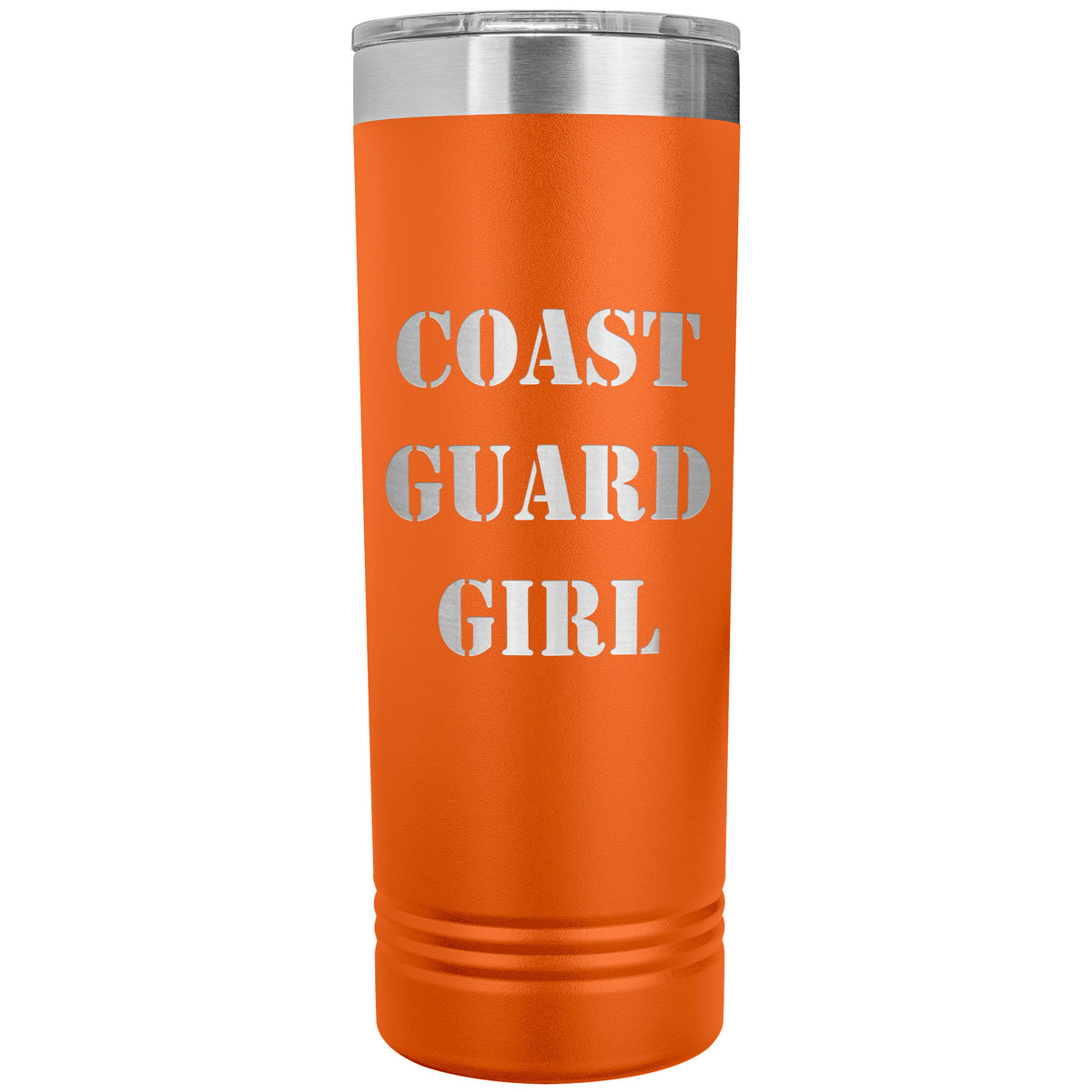 Coast Guard Girl - 22oz Insulated Skinny Tumbler