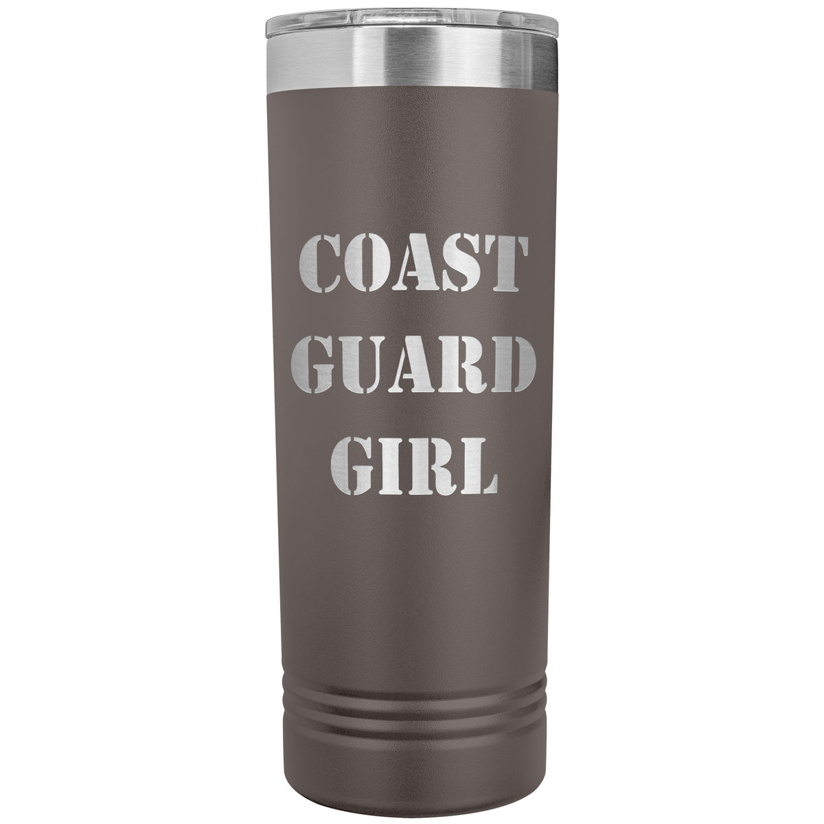 Coast Guard Girl - 22oz Insulated Skinny Tumbler