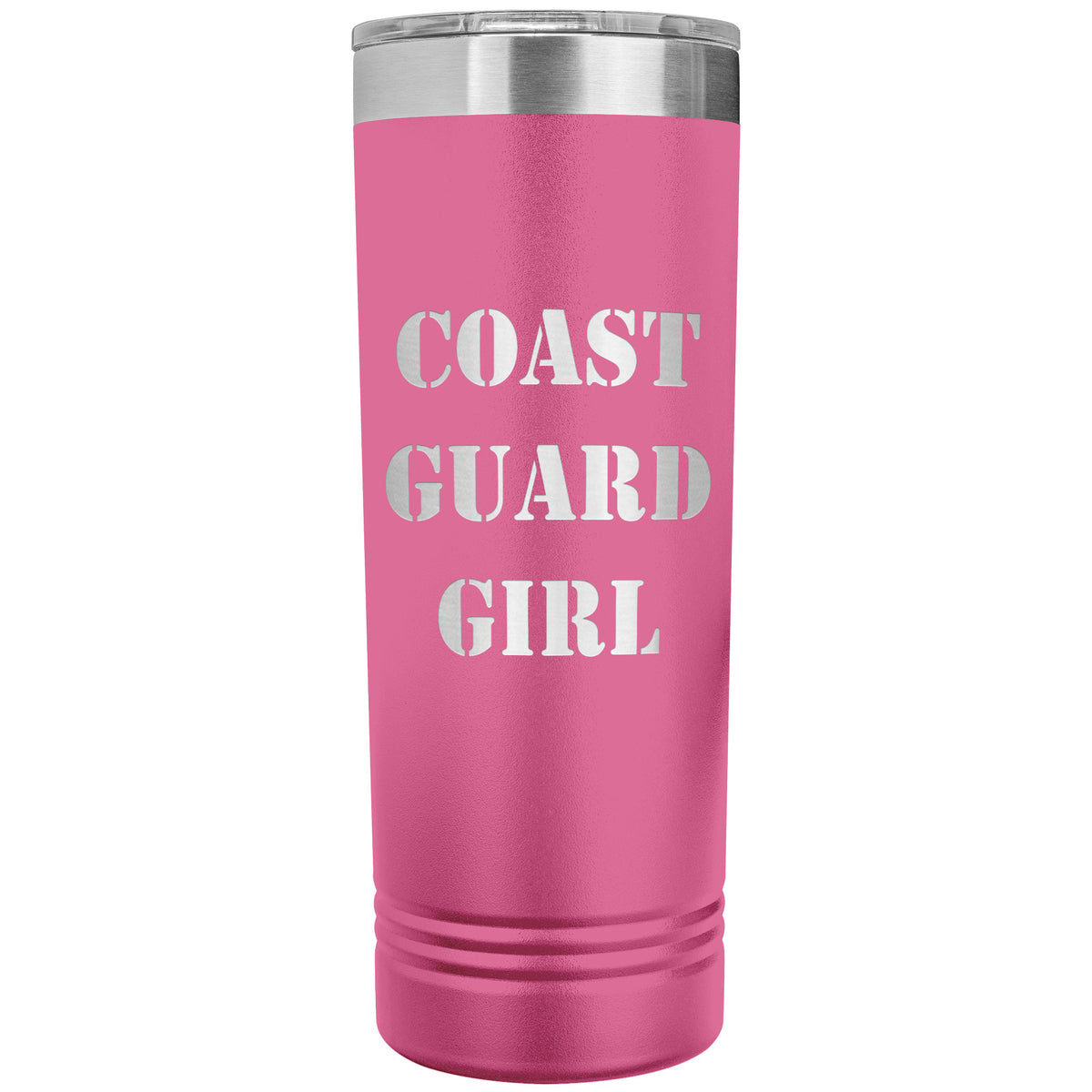 Coast Guard Girl - 22oz Insulated Skinny Tumbler