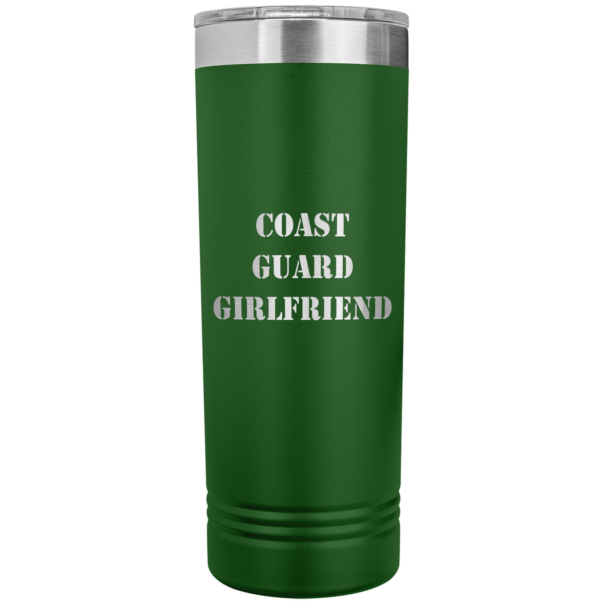 Coast Guard Girlfriend - 22oz Insulated Skinny Tumbler