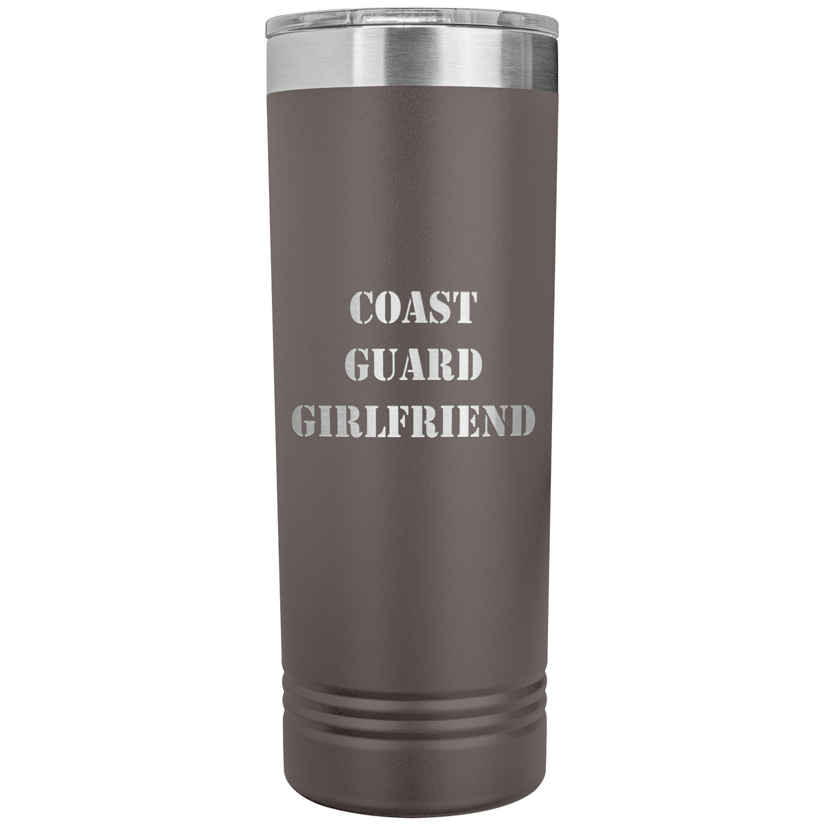 Coast Guard Girlfriend - 22oz Insulated Skinny Tumbler