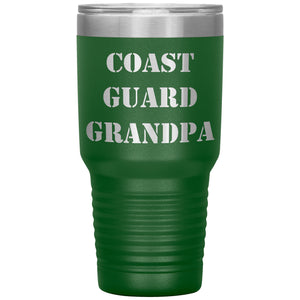 Coast Guard Grandpa - 30oz Insulated Tumbler