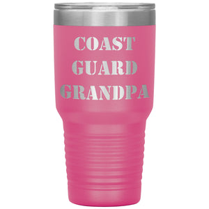 Coast Guard Grandpa - 30oz Insulated Tumbler