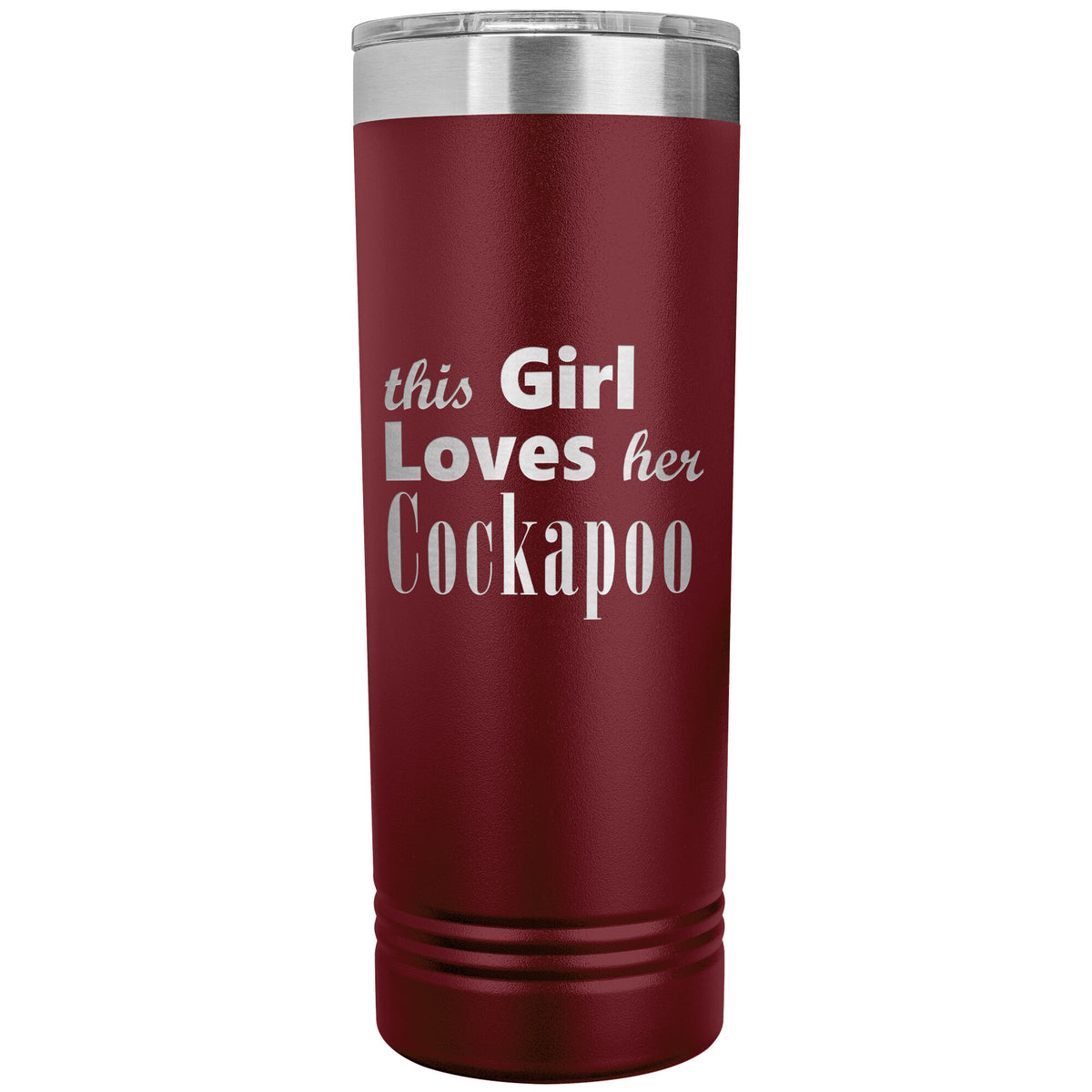 Cockapoo - 22oz Insulated Skinny Tumbler