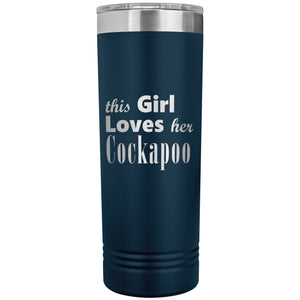 Cockapoo - 22oz Insulated Skinny Tumbler