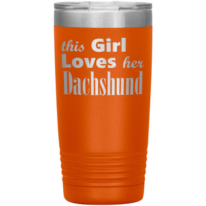 Dachshund - 20oz Insulated Tumbler