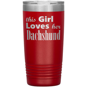 Dachshund - 20oz Insulated Tumbler