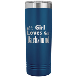 Dachshund - 22oz Insulated Skinny Tumbler