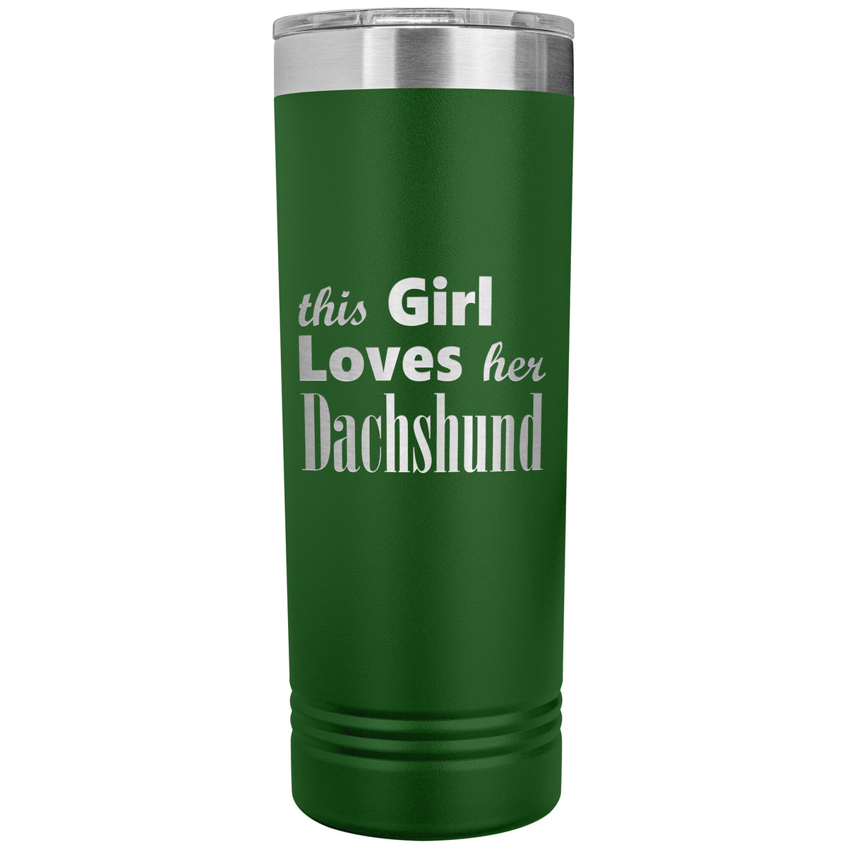 Dachshund - 22oz Insulated Skinny Tumbler