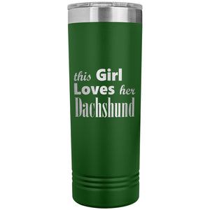 Dachshund - 22oz Insulated Skinny Tumbler