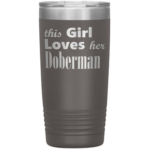 Doberman - 20oz Insulated Tumbler