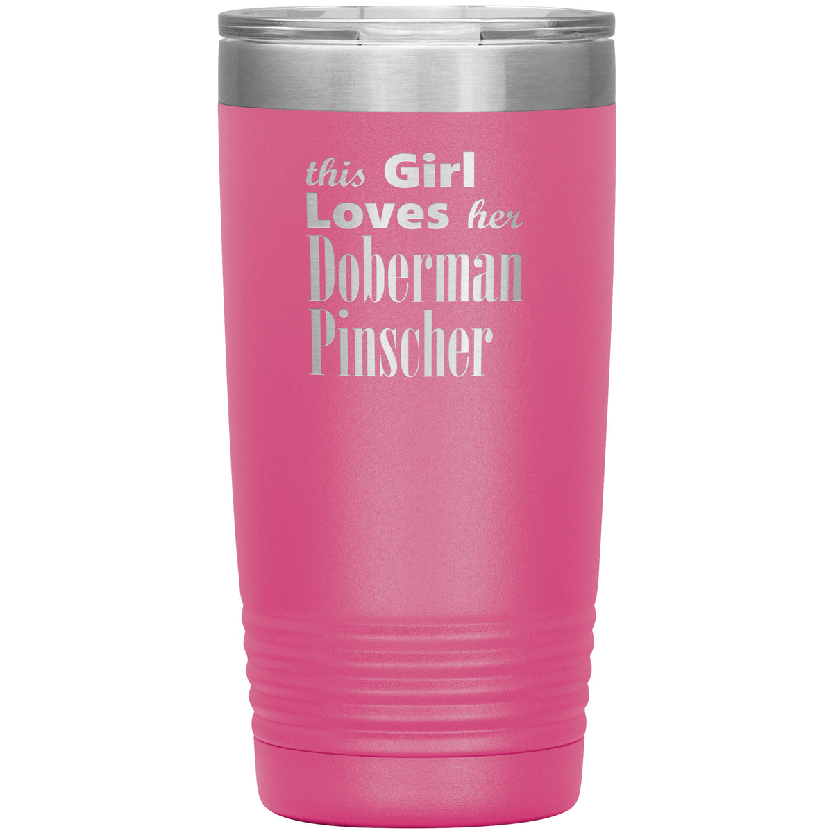 Doberman Pinscher - 20oz Insulated Tumbler