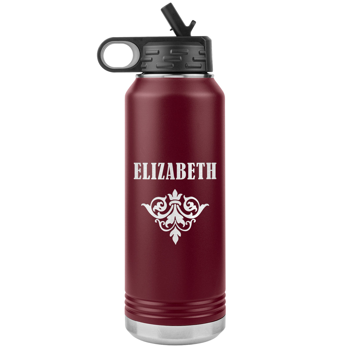 Elizabeth v01 - 32oz Insulated Water Bottle