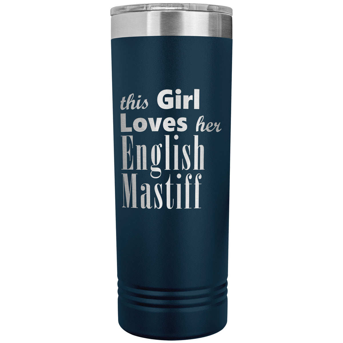 English Mastiff - 22oz Insulated Skinny Tumbler