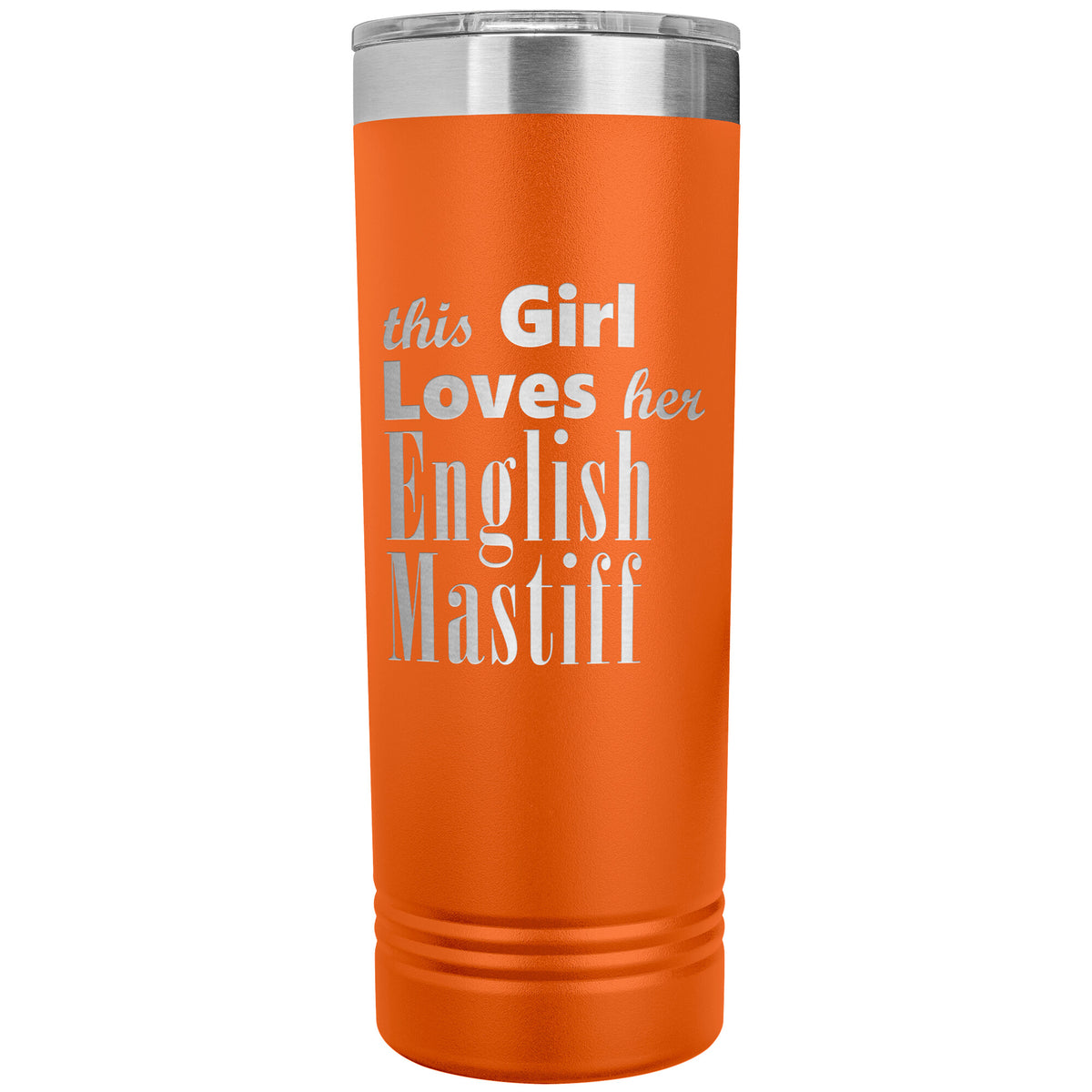 English Mastiff - 22oz Insulated Skinny Tumbler