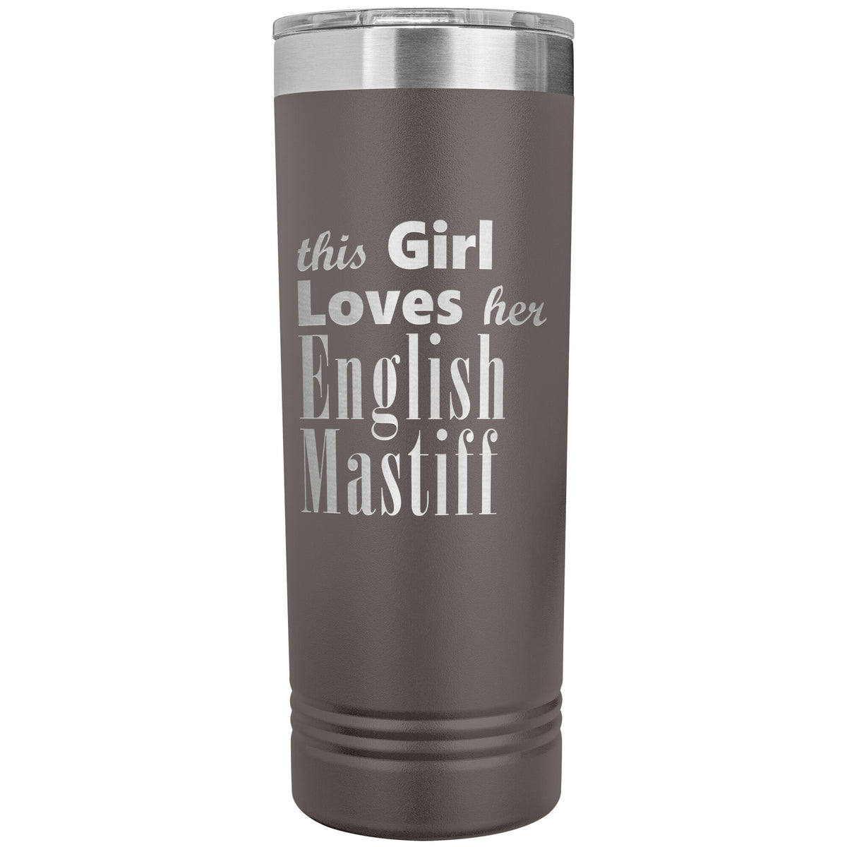 English Mastiff - 22oz Insulated Skinny Tumbler