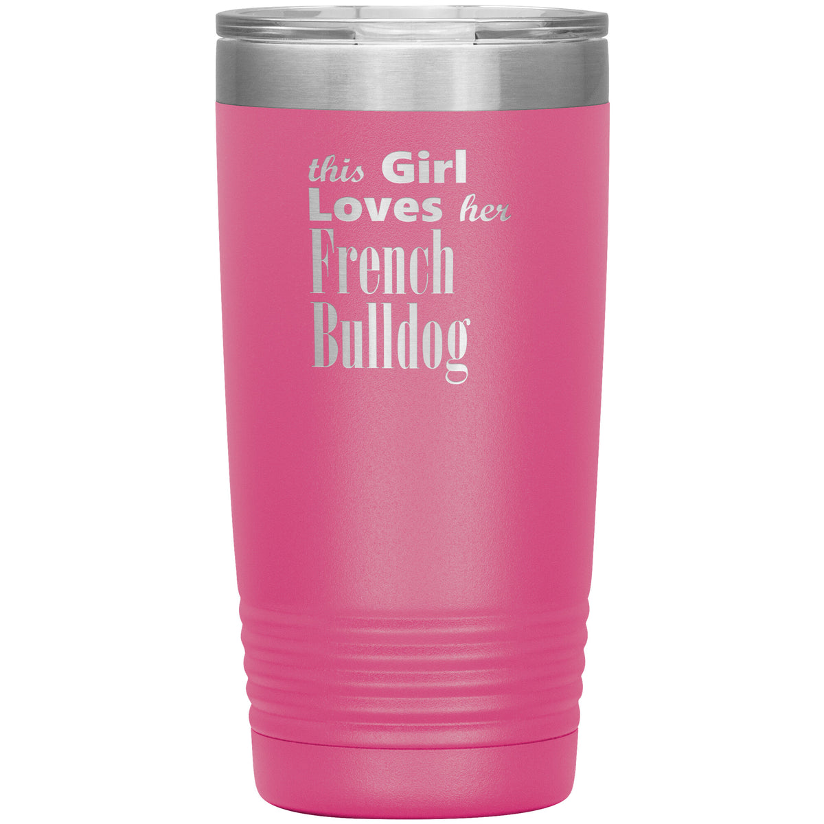 French Bulldog - 20oz Insulated Tumbler