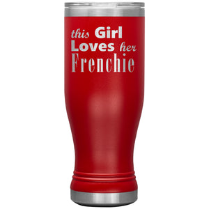 Frenchie - 20oz BOHO Insulated Tumbler