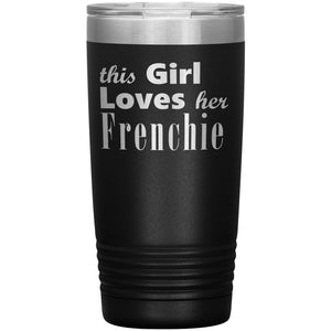Frenchie - 20oz Insulated Tumbler