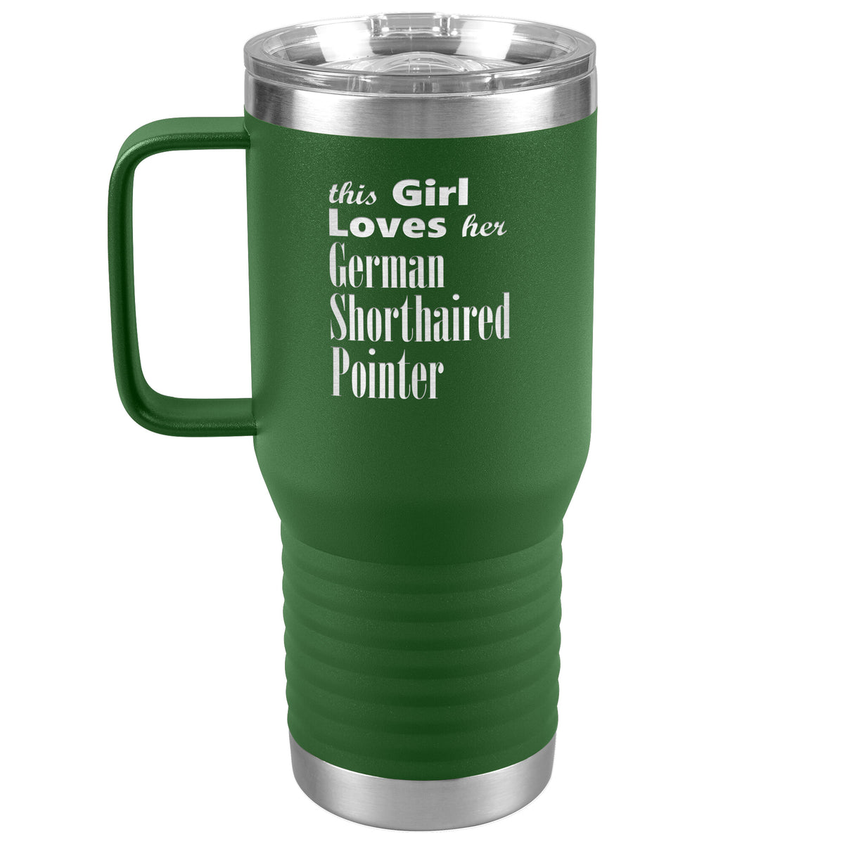 German Shorthaired Pointer - 20oz Insulated Travel Tumbler