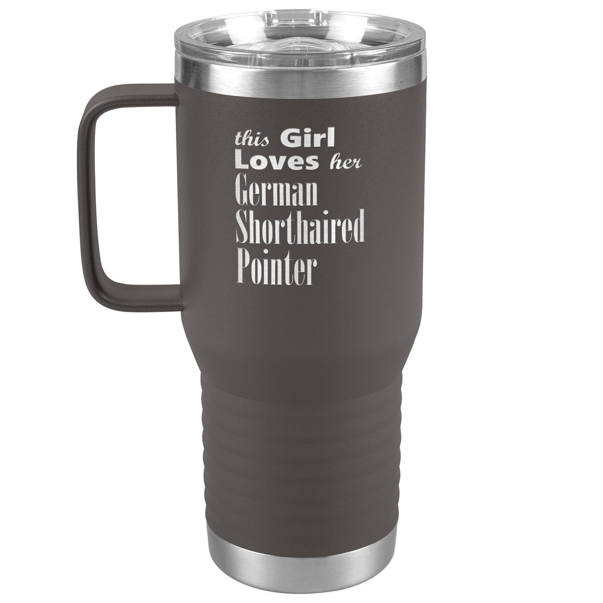German Shorthaired Pointer - 20oz Insulated Travel Tumbler