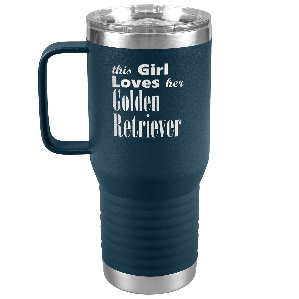 Golden Retriever - 20oz Insulated Travel Tumbler