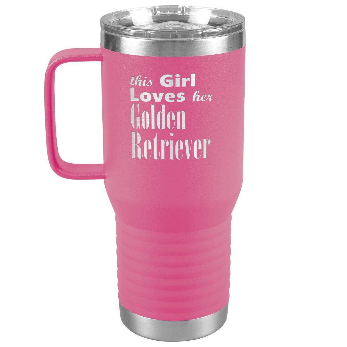 Golden Retriever - 20oz Insulated Travel Tumbler
