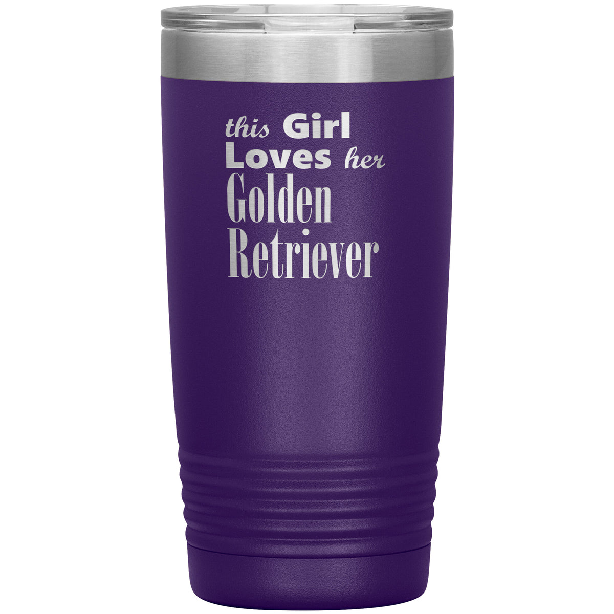 Golden Retriever - 20oz Insulated Tumbler