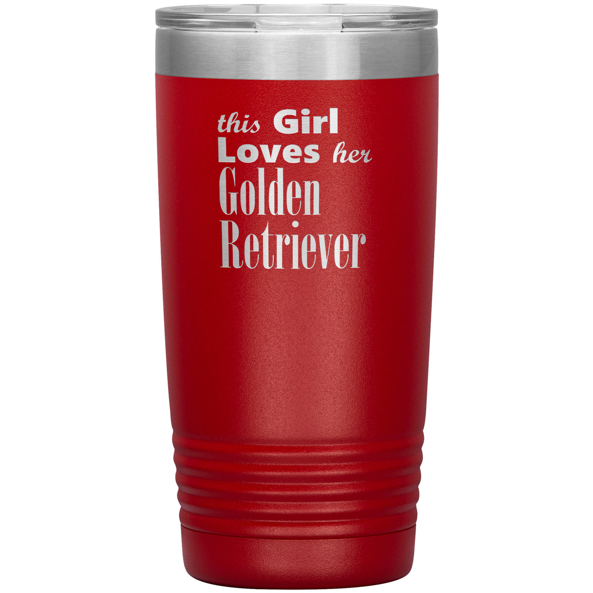 Golden Retriever - 20oz Insulated Tumbler