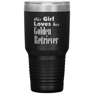Golden Retriever - 30oz Insulated Tumbler