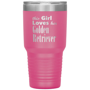 Golden Retriever - 30oz Insulated Tumbler