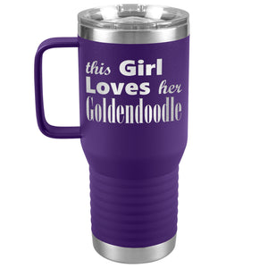 Goldendoodle - 20oz Insulated Travel Tumbler