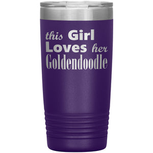 Goldendoodle - 20oz Insulated Tumbler