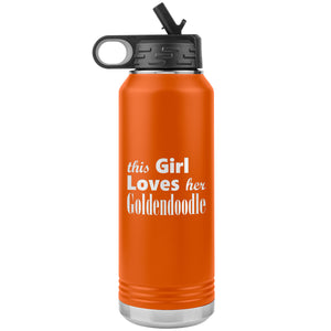Goldendoodle - 32oz Insulated Water Bottle