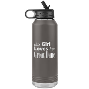 Great Dane - 32oz Insulated Water Bottle