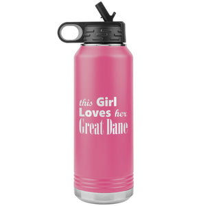 Great Dane - 32oz Insulated Water Bottle