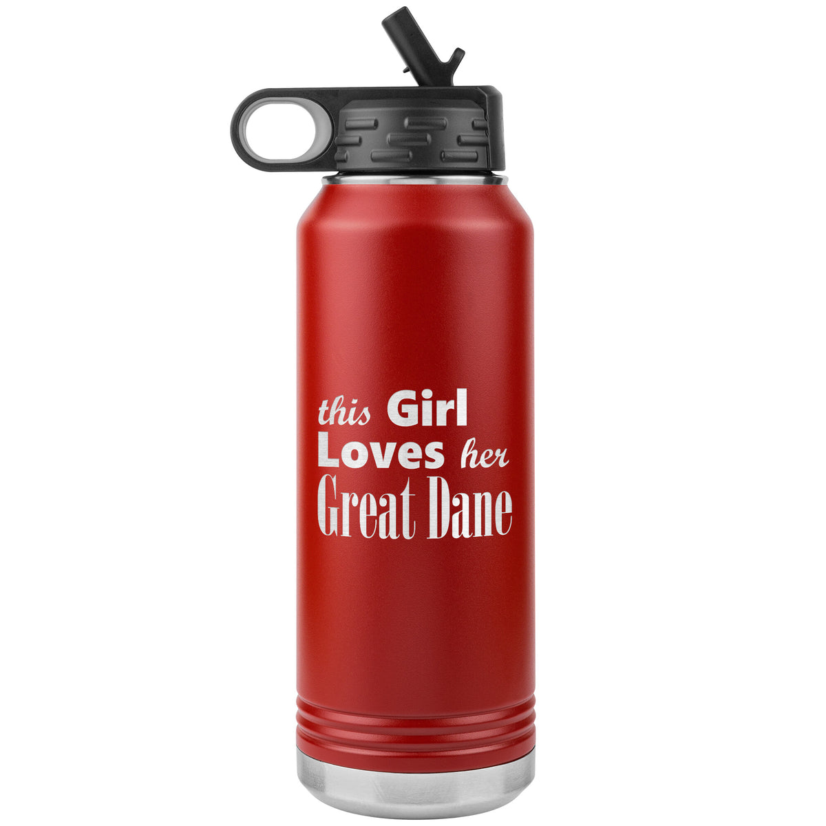 Great Dane - 32oz Insulated Water Bottle