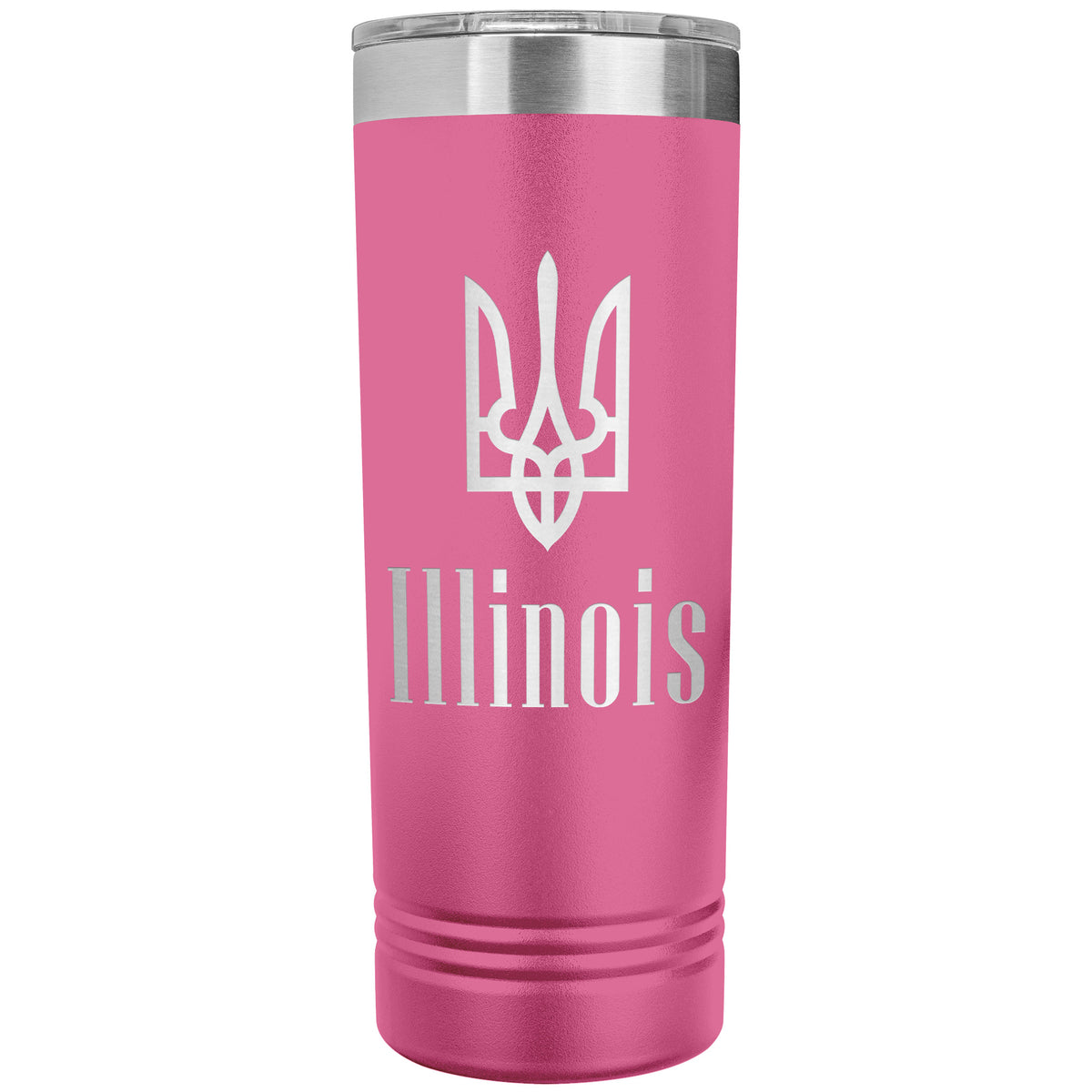Illinois - 22oz Insulated Skinny Tumbler