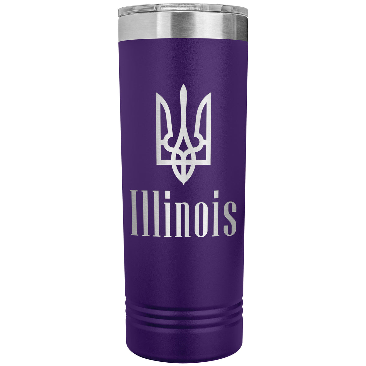 Illinois - 22oz Insulated Skinny Tumbler