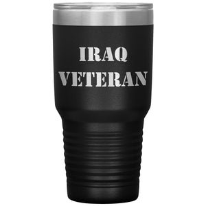 Iraq Veteran - 30oz Insulated Tumbler