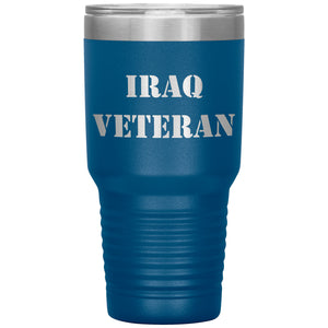Iraq Veteran - 30oz Insulated Tumbler
