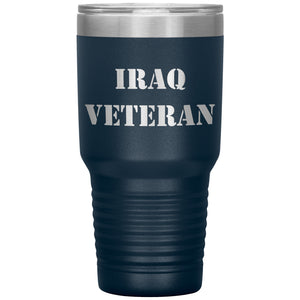 Iraq Veteran - 30oz Insulated Tumbler