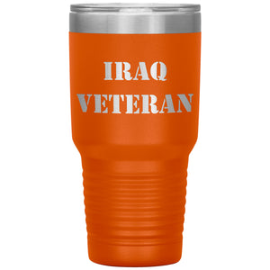 Iraq Veteran - 30oz Insulated Tumbler