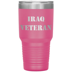 Iraq Veteran - 30oz Insulated Tumbler