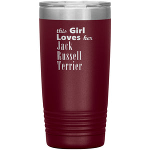 Jack Russell Terrier - 20oz Insulated Tumbler