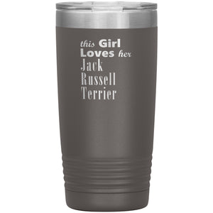 Jack Russell Terrier - 20oz Insulated Tumbler