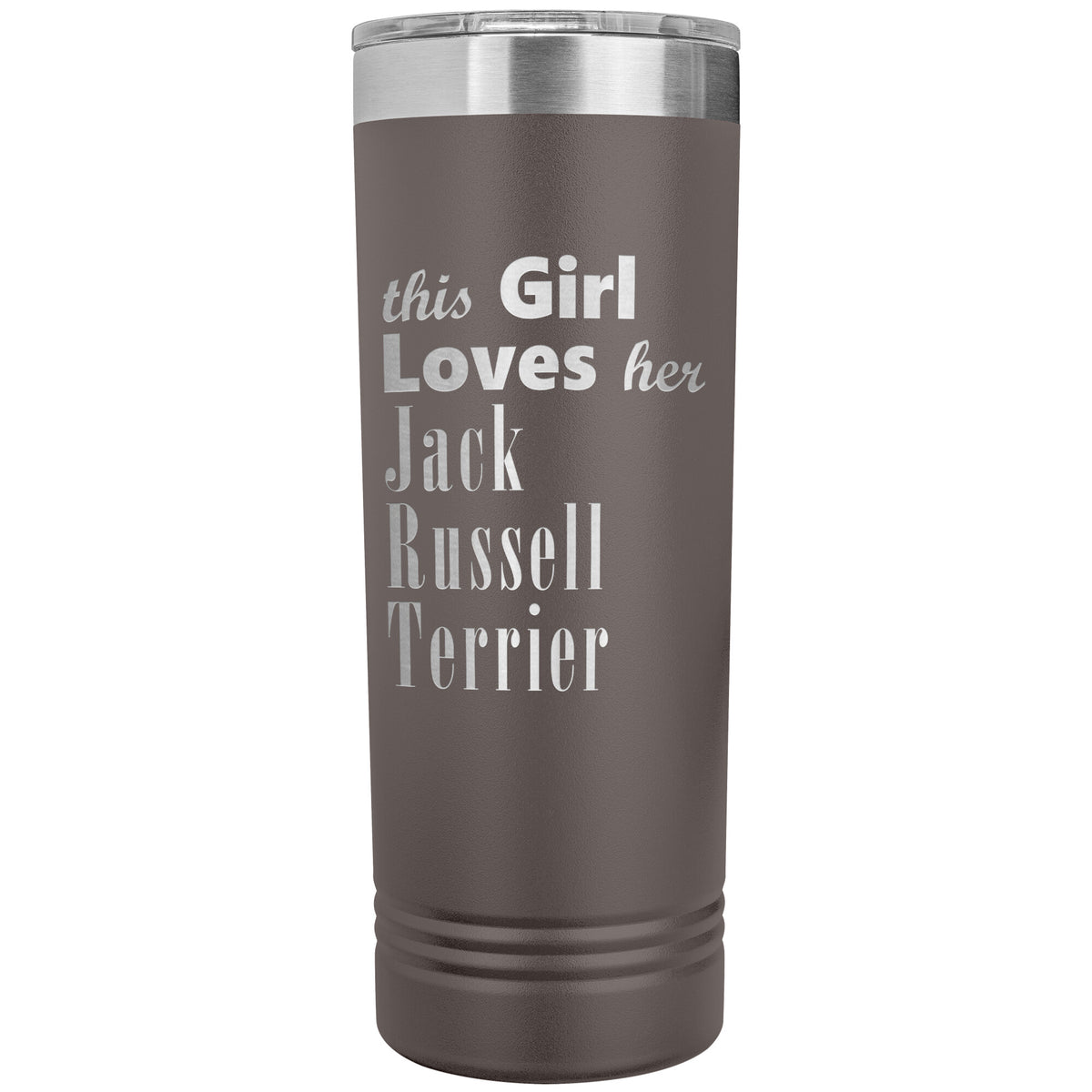Jack Russell Terrier - 22oz Insulated Skinny Tumbler