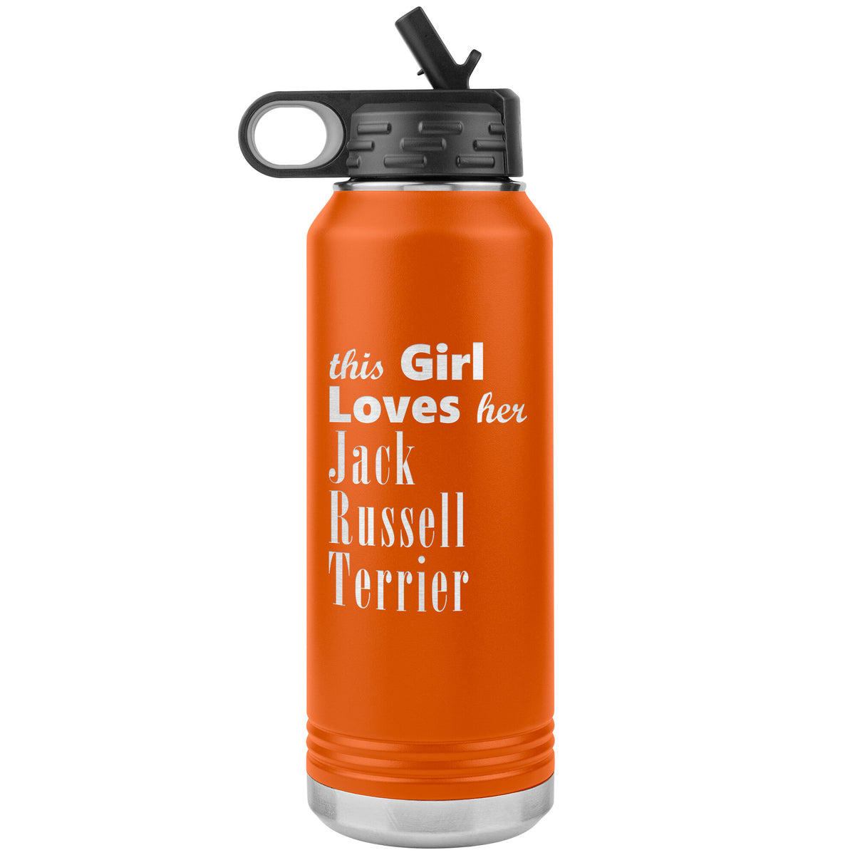 Jack Russell Terrier - 32oz Insulated Water Bottle