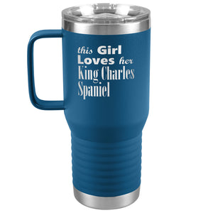 King Charles Spaniel - 20oz Insulated Travel Tumbler