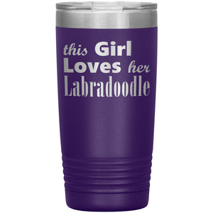 Labradoodle - 20oz Insulated Tumbler